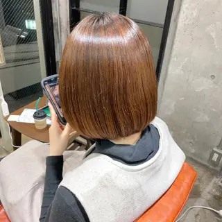 ミディアム カラー パーマ 🕊miki モテ髪🫧のヘアスタイル