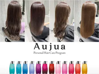 ロング カラー トキタ アオイのヘアスタイル