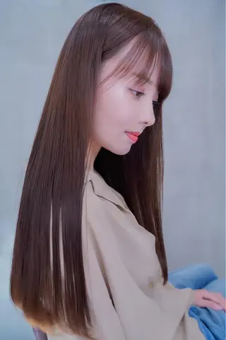 ロング カラー パーマ ヘアアレンジ メンズ キッズ ネイル マツエク・マツパ 韓国ヘア🫧 KAZUTOのヘアスタイル