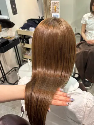 ロング AMRITA omotesando所属・艶カラー・:*個性派 ネイル🦋mire-のヘアスタイル