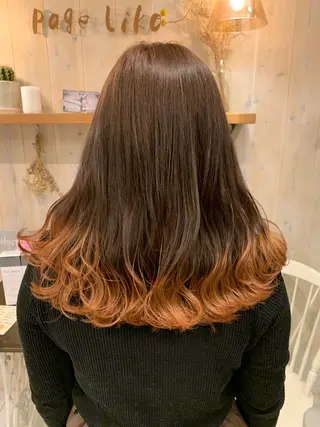 セミロング カラー アニメオタク美容師✂ miharuのヘアスタイル