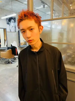 ショート メンズ ナガミ ショウのヘアスタイル