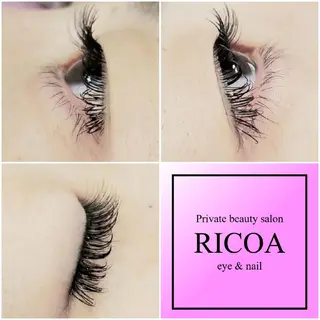 マツエク・マツパ RICOA 酒井のマツエク・マツパデザイン