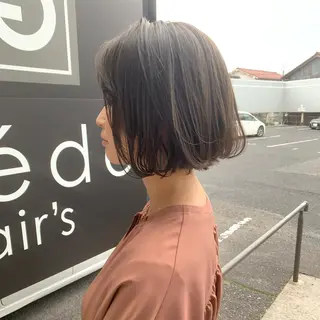 ショート カラー 前田 善夫のヘアスタイル