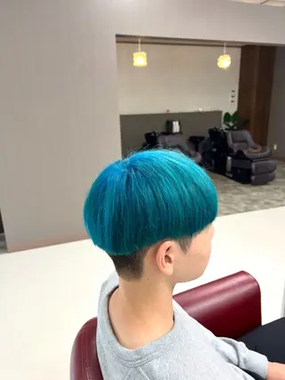 ショート カラー メンズ KEN 🌟のヘアスタイル