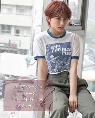 ショート 河原 亮のヘアスタイル