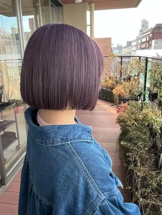 ショート カラー Zina博多筑紫口_ aikaのヘアスタイル