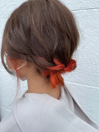 ロング 新宅 綾乃のヘアスタイル