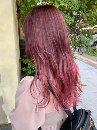 カラー hina☺︎ 髪質改善/ストレートのヘアスタイル