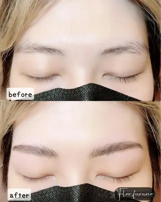 マツエク・マツパ アイブロウ Flor上大岡 *フルノ リナ*のマツエク・マツパデザイン