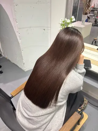 ロング LEF所属・松崎 真衣のヘアスタイル