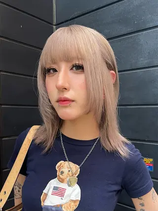 カラー ⟡nalu.⟡ そうだいのヘアスタイル