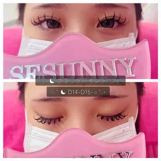 マツエク・マツパ SESUNNY セサニー MEGUのマツエク・マツパデザイン