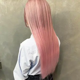 ロング ❤️‍🔥シールエク ＋カラー京❤️‍🔥のヘアスタイル