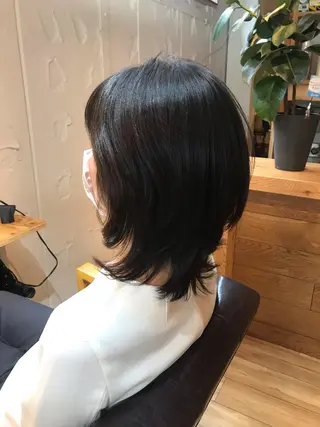 セミロング Miku❇️ フェイスレイヤーのヘアスタイル