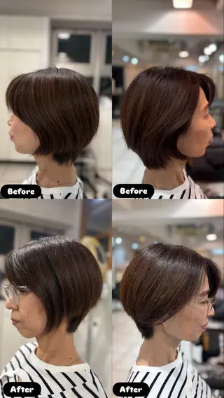 ショート insence glue所属・小林 眞澄のヘアスタイル