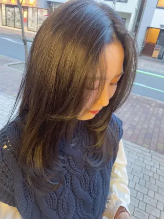 セミロング 髪質改善/ハイライト /🌈瀧澤夕花のヘアスタイル