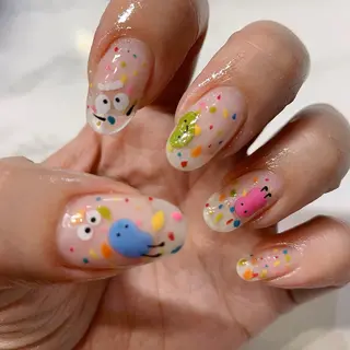 ネイル YUKIMO🍎名駅 /ニュアンスのネイルデザイン