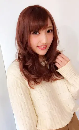 ロング カラー レイヤー/ウルフ ハイトーンhiroのヘアスタイル