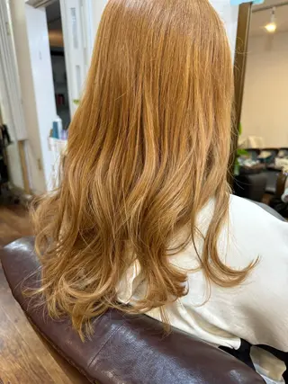 ロング 神谷 知紀のヘアスタイル