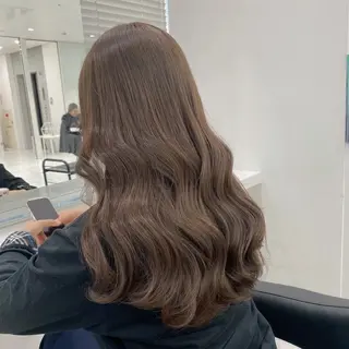 ロング カラー ヘアアレンジ レイヤー/艶ベージュ /🎀Saki🎀のヘアスタイル
