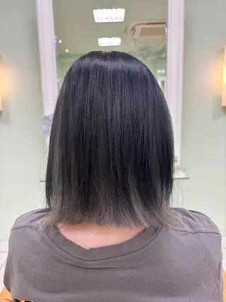 ミディアム カラー 福田 一士のヘアスタイル