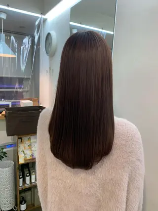 ロング GO TODAY シェアサロン 銀座Arc店所属・デジタルパーマ🫧 韓国風ヘア🫧サクラのヘアスタイル