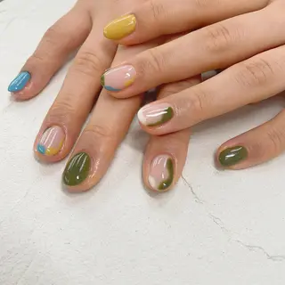 ネイル Bianca赤羽 松元🥣🫧のネイルデザイン