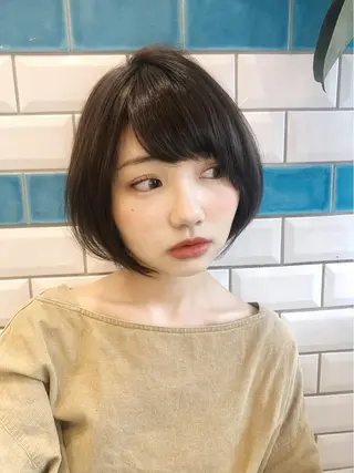 ショート Loom .by Sea  ルームバイシー所属・レイヤー/前髪/ 韓国/CHIHIROのヘアスタイル