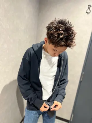 ショート メンズ 中山 皓貴のヘアスタイル