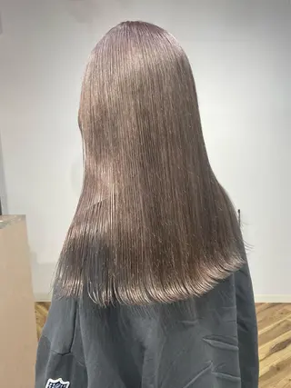 ロング カラー lani hair salon所属・SHOTO ハイトー ン/デザインカラーのヘアスタイル