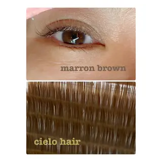 マツエク・マツパ cielo natsukiのマツエク・マツパデザイン