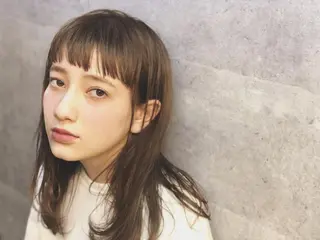 セミロング カラー パーマ ヘアアレンジ O/ODER (official)のヘアスタイル