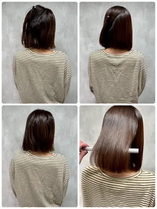ショート 満足度⭕️縮毛矯正師 谷口にお任せを👍のヘアスタイル