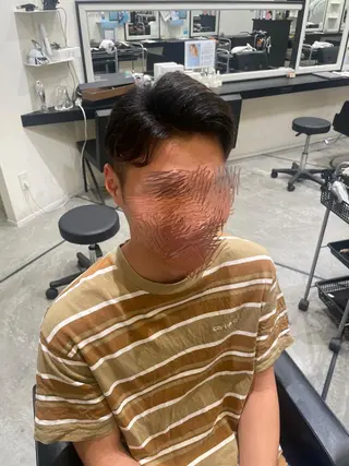 メンズ MOURI CHISATOのヘアスタイル