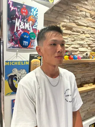 メンズ qrop（クロップ）所属・佐野 大貴のヘアスタイル