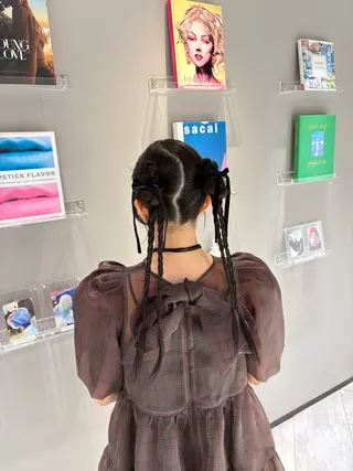 ヘアアレンジ 誰もが憧れる艶髪✨ /アレンジヘア🎀のヘアスタイル