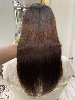 セミロング GIFT 西宮北口店 【ギフト】所属・石山  健太 /縮毛矯正/髪質改善のヘアスタイル
