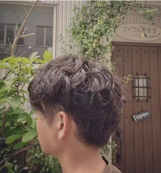 ショート パーマ ヘアアレンジ ruearle所属・たつや ・のヘアスタイル