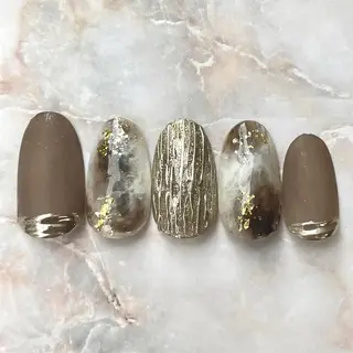 ミディアム Lety total beautyのネイルデザイン