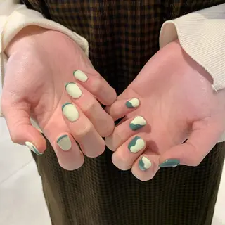 ネイル 【韓国ヘア・ネイル】 HINATA🍒のネイルデザイン