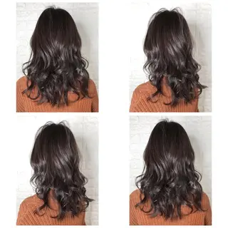 ミディアム カラー KIZU 髪質改善 オカルト怪談のヘアスタイル