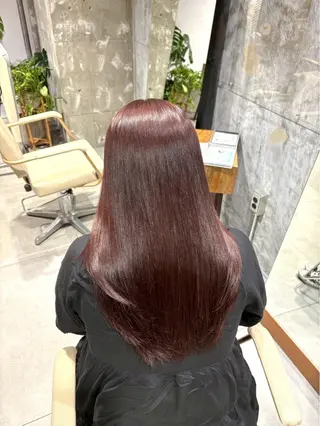ロング 齋 花音のヘアスタイル
