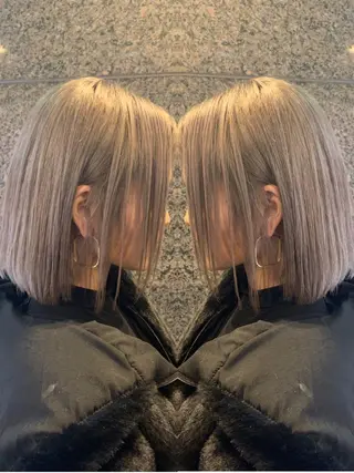 ショート カラー ヘアアレンジ ブリーチ＆カラーが 得意☀️望月宣雄☀️のヘアスタイル