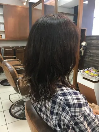 ミディアム パーマ 三尾 麻美のマツエク・マツパデザイン