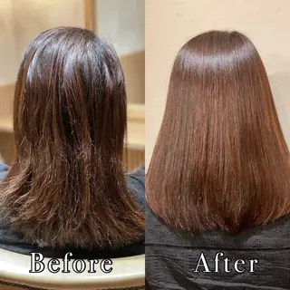 ミディアム 髪質改善　field チカモリ　ヒカルのヘアスタイル