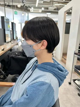 ショート 🌈ショートボブ⚪︎ 暖色🌈村山武史のヘアスタイル