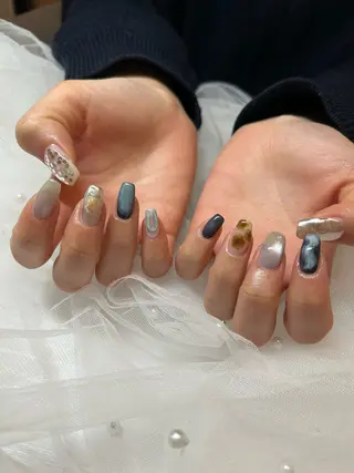 ネイル takara nail所属・takara射水高岡 マグネット韓国ポップのネイルデザイン