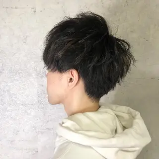 ショート メンズ ⭐️TOSHIKI メンズパーマオタク⭐のヘアスタイル