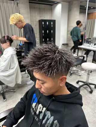 ショート メンズ era本店所属・笹尾 陸/era本店 メンズ短髪系美容師のヘアスタイル